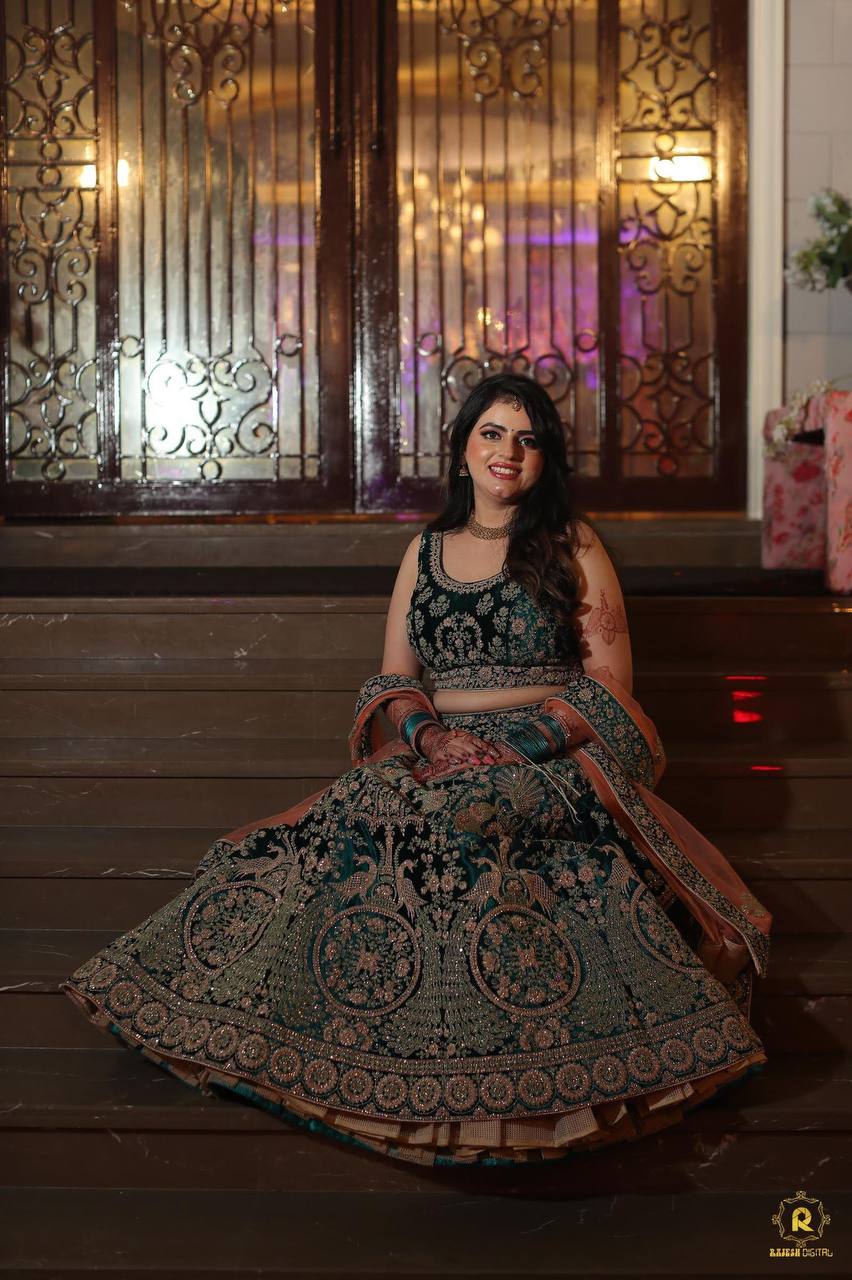 HD Airbrush Makeup for Delhi Wedding by Professional Makeup Artist Ritika Verma